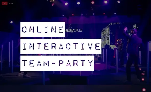 Team-Party mit DJs, Musik und guter Stimmung bei [Eventname].